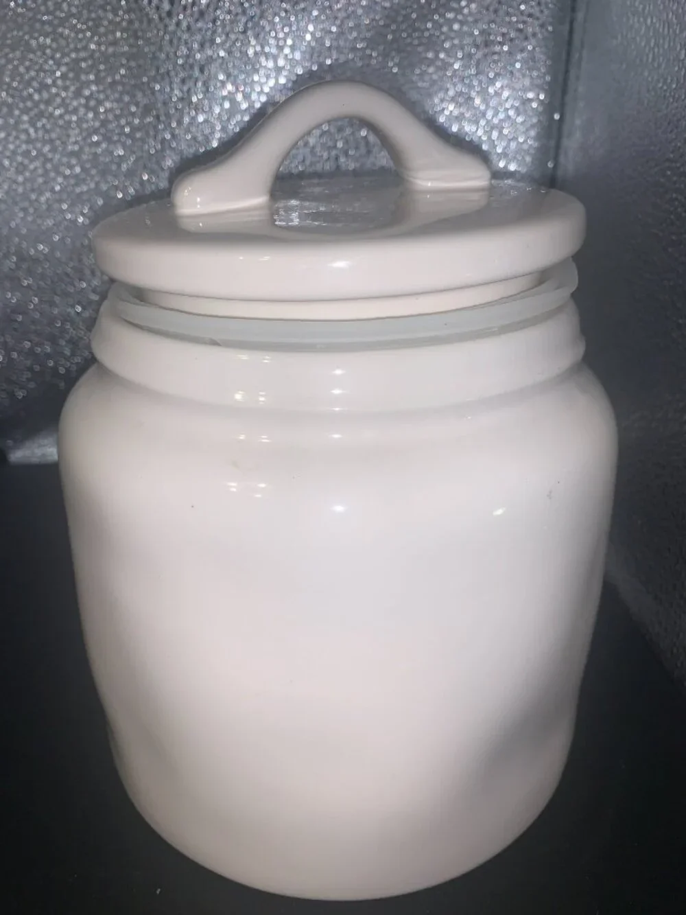 Rae Dunn Good Dog Farmhouse Dog Treat Canister Artisan Collection SELLING AS IS